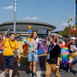 Marsz Równości przeszedł ulicami Katowic. Przy Miasteczku Równości odmawiali różaniec (zdjęcia)