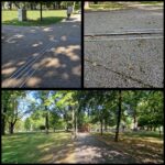 Uszkodzone prowadnice dla niewidomych w Parku Boguckim są bezużyteczne i niebezpieczne. Zostaną naprawione