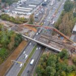 Będą kolejne utrudnienia w rejonie ulicy Bohaterów Monte Casino. Od 14 października Wiadukt z lotu ptaka