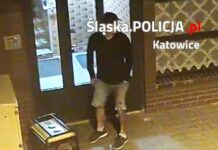 Katowicka policja szuka mężczyzny. Po włamaniu do samochodu i kradzieży