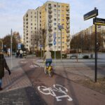 Nowa droga rowerowa na os. Paderewskiego w Katowicach. W planach kolejne trasy