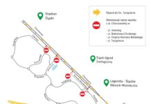 Dzisiaj zamiany organizacji ruchu w związku z imprezą sylwestrową na Stadionie Śląskim