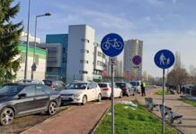 Mieszkaniec Katowic rozpoczął krucjatę przeciwko kierowcom parkującym na drodze rowerowej. Są efekty