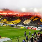 GieKSa zwycięża w derbach Śląska na inaugurację Nowej Bukowej oprawa kibiców GKS-u Katowice