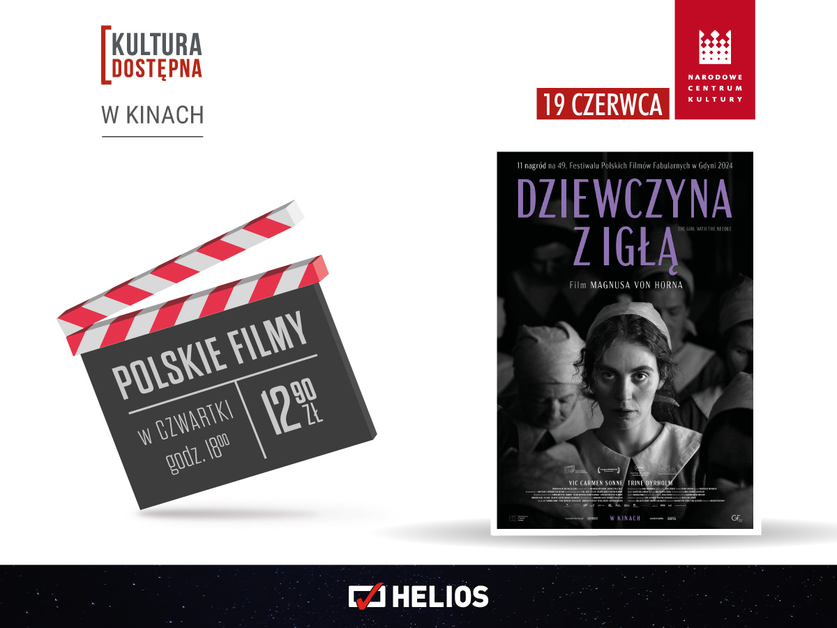 Kultura Dostępna z filmem „Dziewczyna z igłą” – Kto chce bilety?