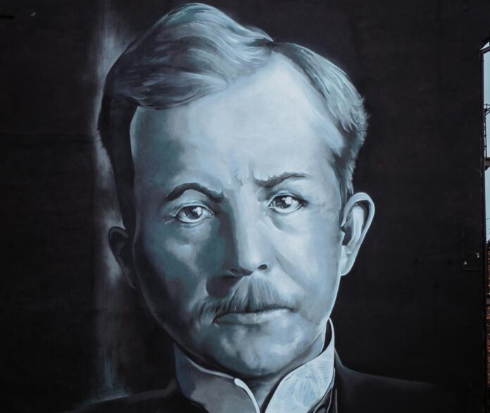 Mural Wojciecha Korfantego w Katowicach Mural Korfantego