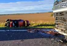 Czołowe zderzenie pod Kłobuckiem. Śmierć poniosły dwie kobiety