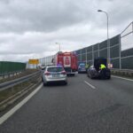 Śmiertelny wypadek na łączniku A1 i A4. Dwoje młodych ludzi nie żyje