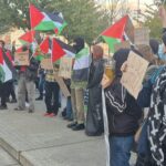 Dwie manifestacje antyizraelskie na rynku