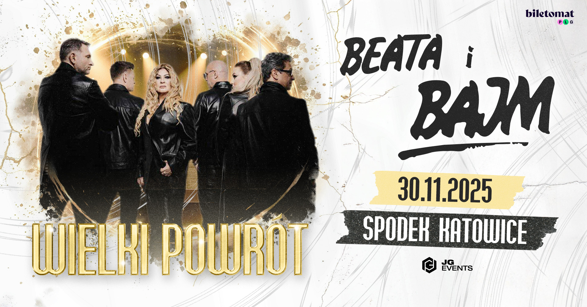 Beata i BAJM w Katowickim Spodku – muzyczna uczta w Andrzejki!