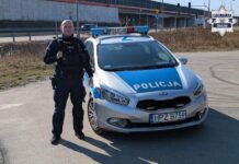 Bohaterski policjant walczy o zdrowie po akcji ratunkowej w pożarze