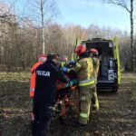 Dramatyczna akcja ratunkowa. 85-latek utknął w lesie na blisko 20 godzin