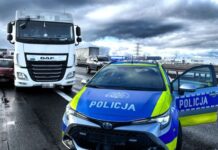 Uciekał autostradą A4. W zatrzymaniu pomógł kierowca ciężarówki
